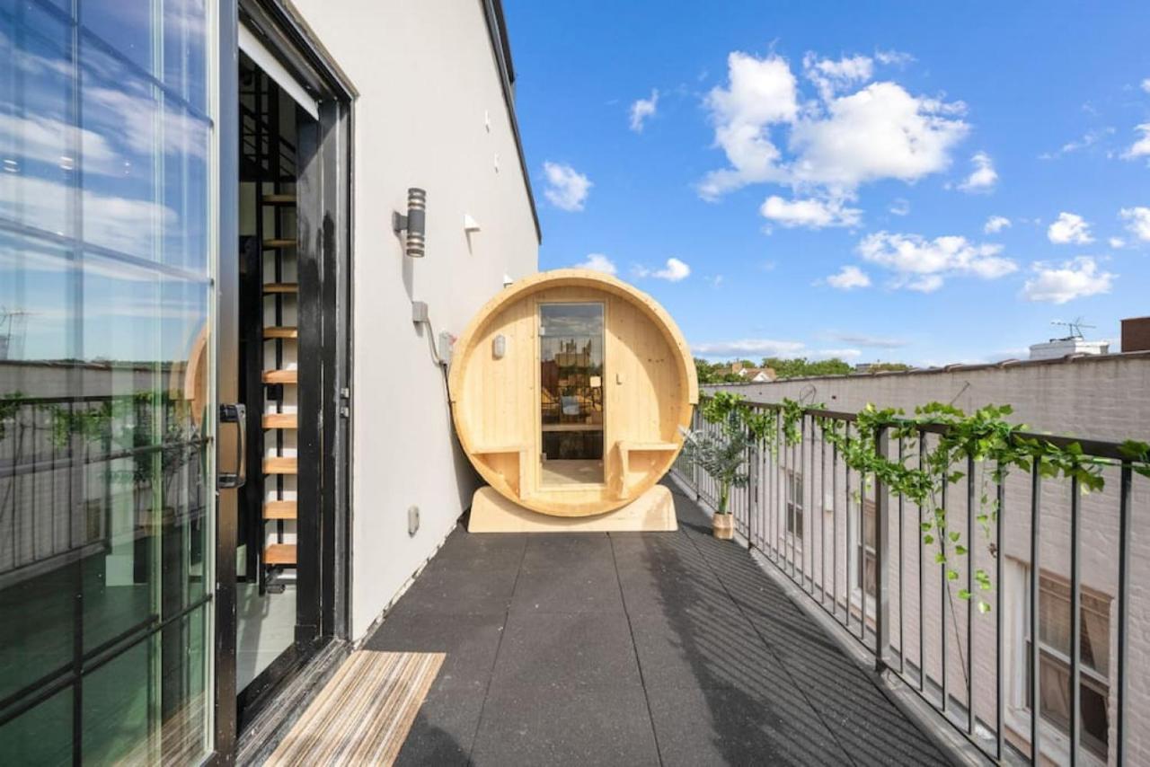 Nyc Skyline Views, Sauna & Rooftop - Romantic Escape At "Brooklyn Bay Lofts" New York Exteriér fotografie